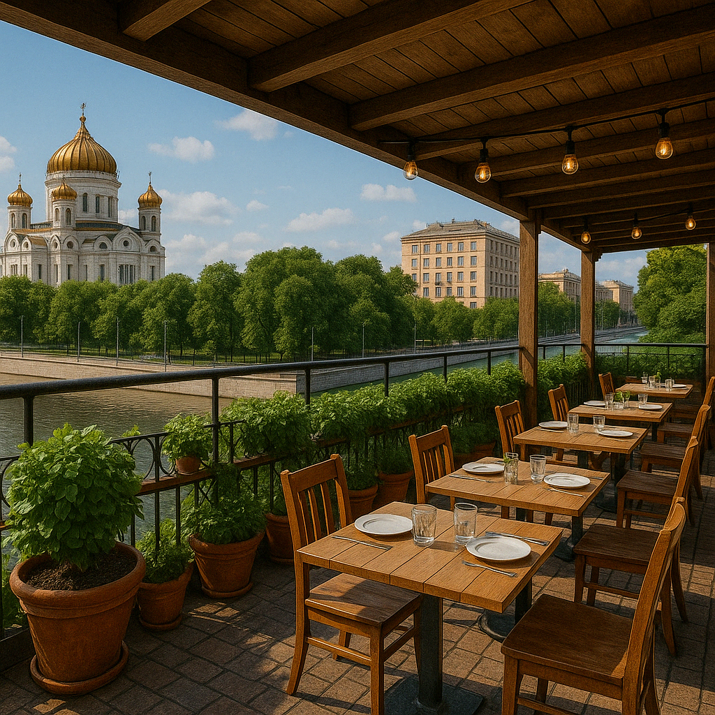 Как выбрать летнюю веранду: гид по уютным заведениям Москвы