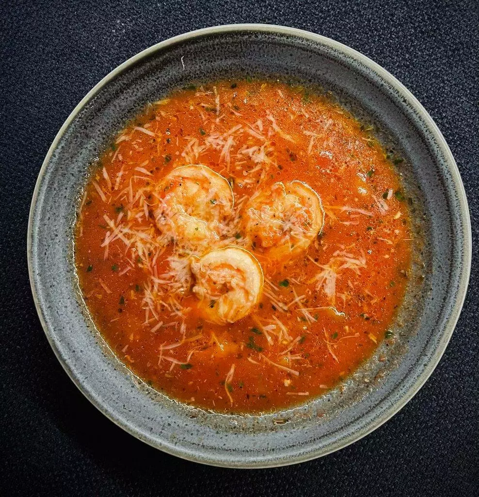 Суп томаты, креветки, пармезан - фотоминиатюра 8