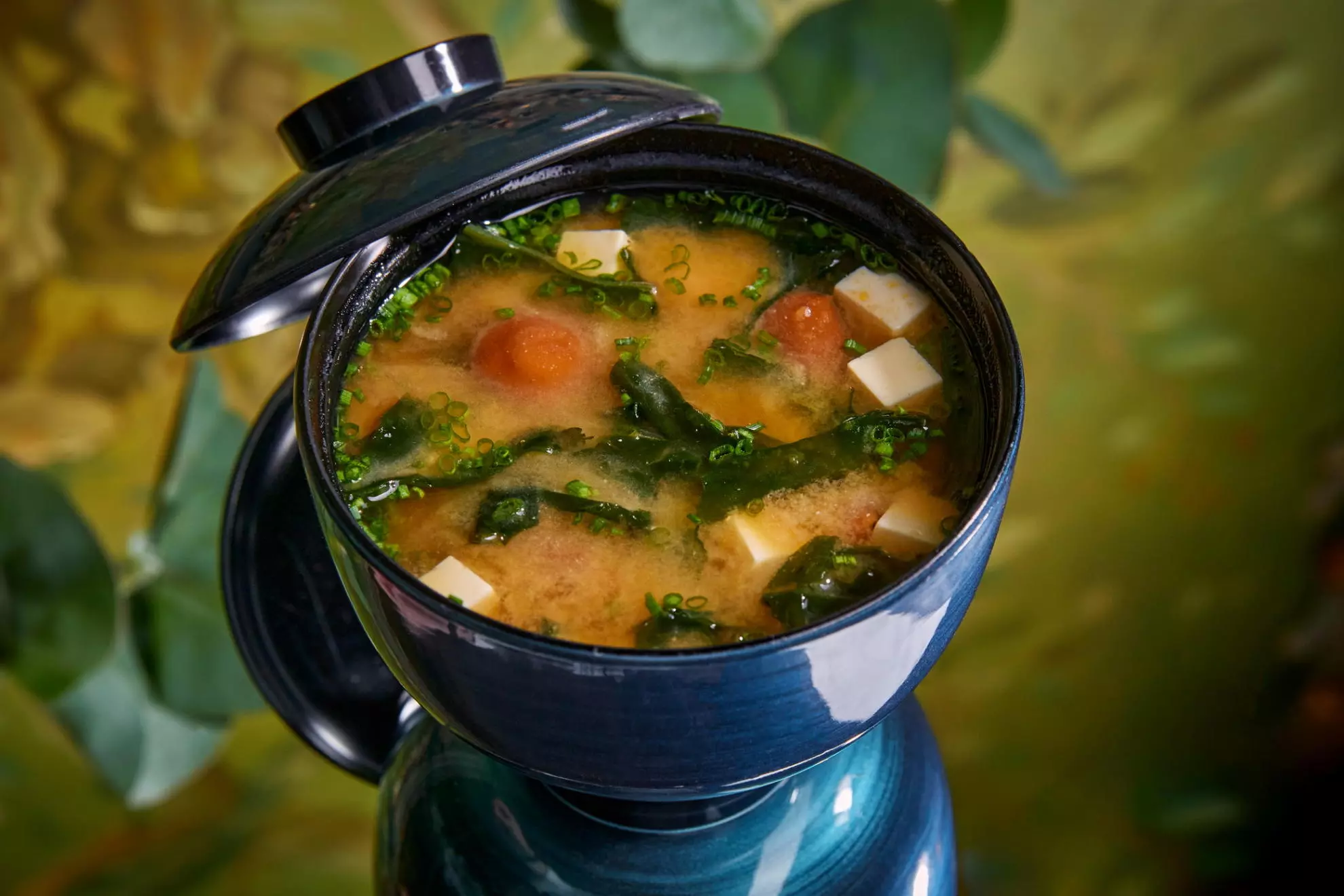 Суп мисо с тофу, грибами и водорослями - фотоминиатюра 20