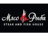 Логотип Ресторан Мясо и Рыба Мега на Теплом Стане (Meat and Fish)